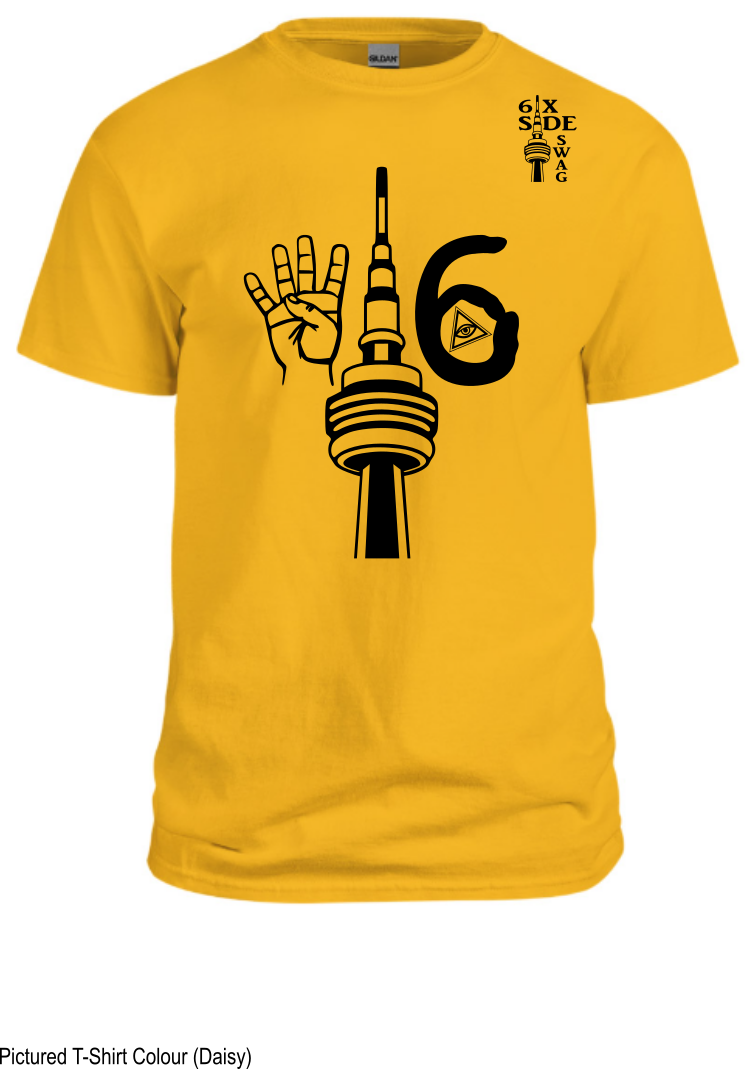 416 Hand, CN Tower, 6 All Seeing Eye (Black)