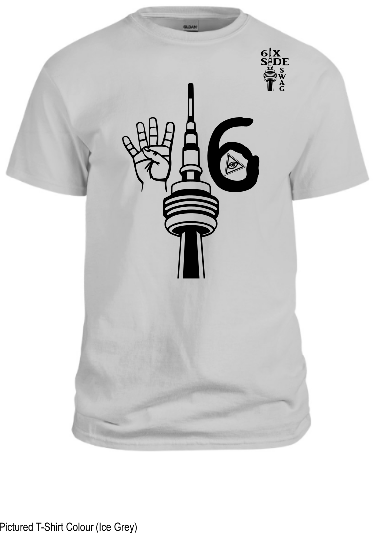 416 Hand, CN Tower, 6 All Seeing Eye (Black)