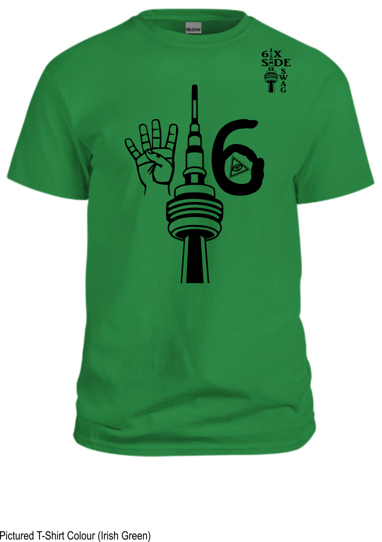 416 Hand, CN Tower, 6 All Seeing Eye (Black)