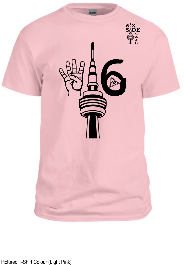 416 Hand, CN Tower, 6 All Seeing Eye (Black)