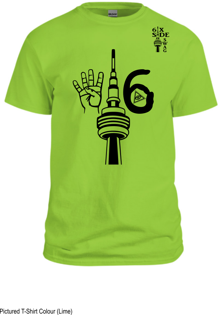 416 Hand, CN Tower, 6 All Seeing Eye (Black)