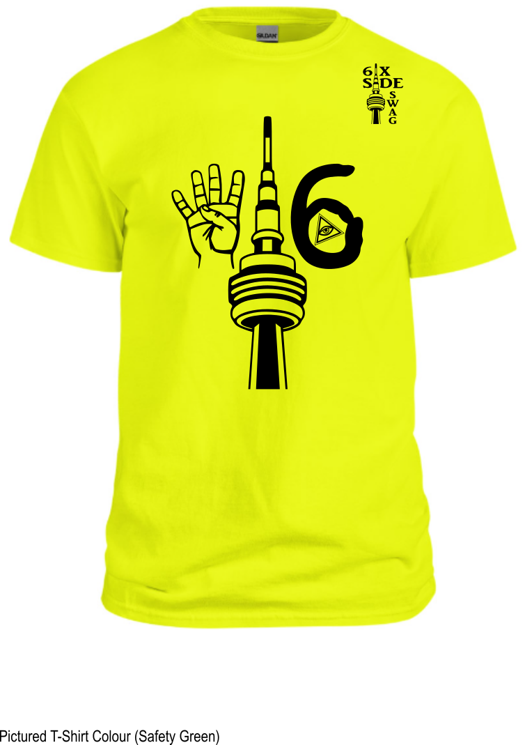 416 Hand, CN Tower, 6 All Seeing Eye (Black)