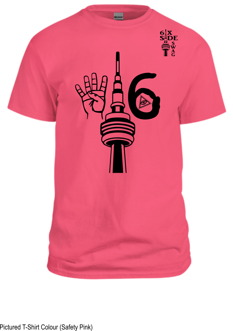 416 Hand, CN Tower, 6 All Seeing Eye (Black)