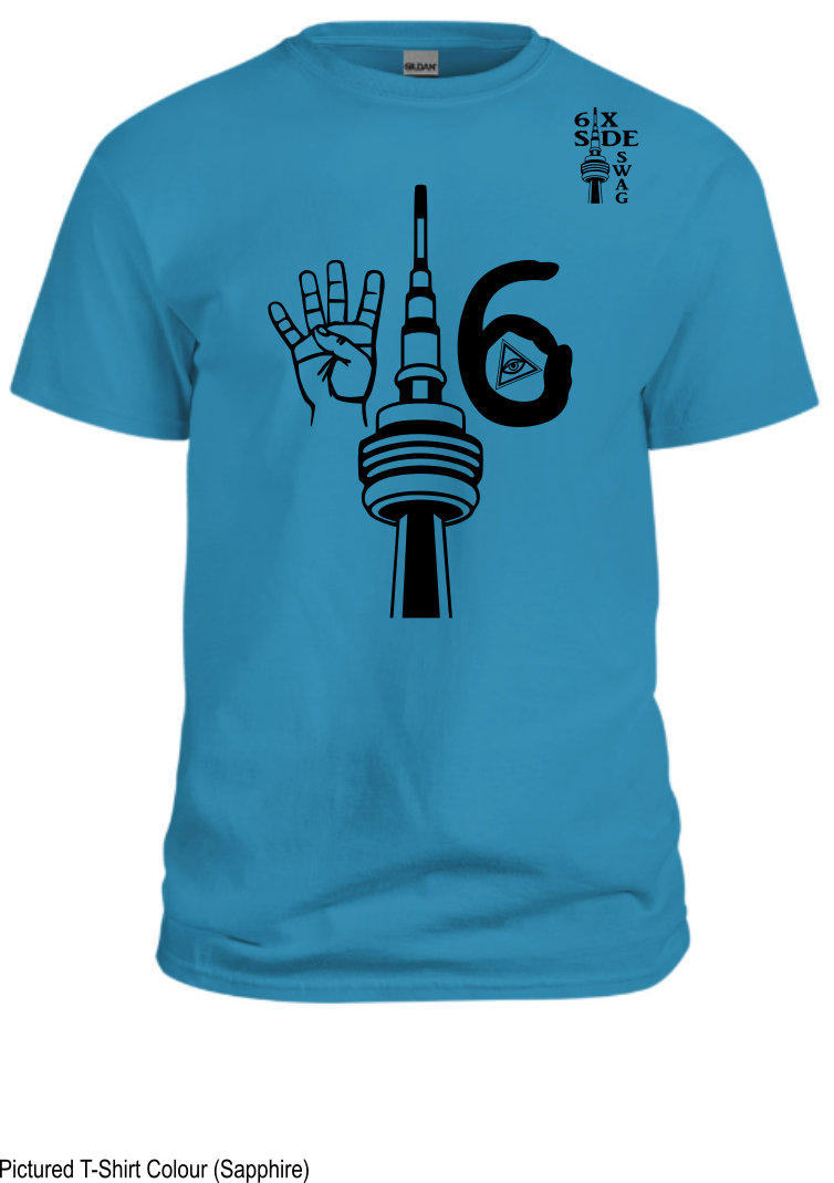 416 Hand, CN Tower, 6 All Seeing Eye (Black)