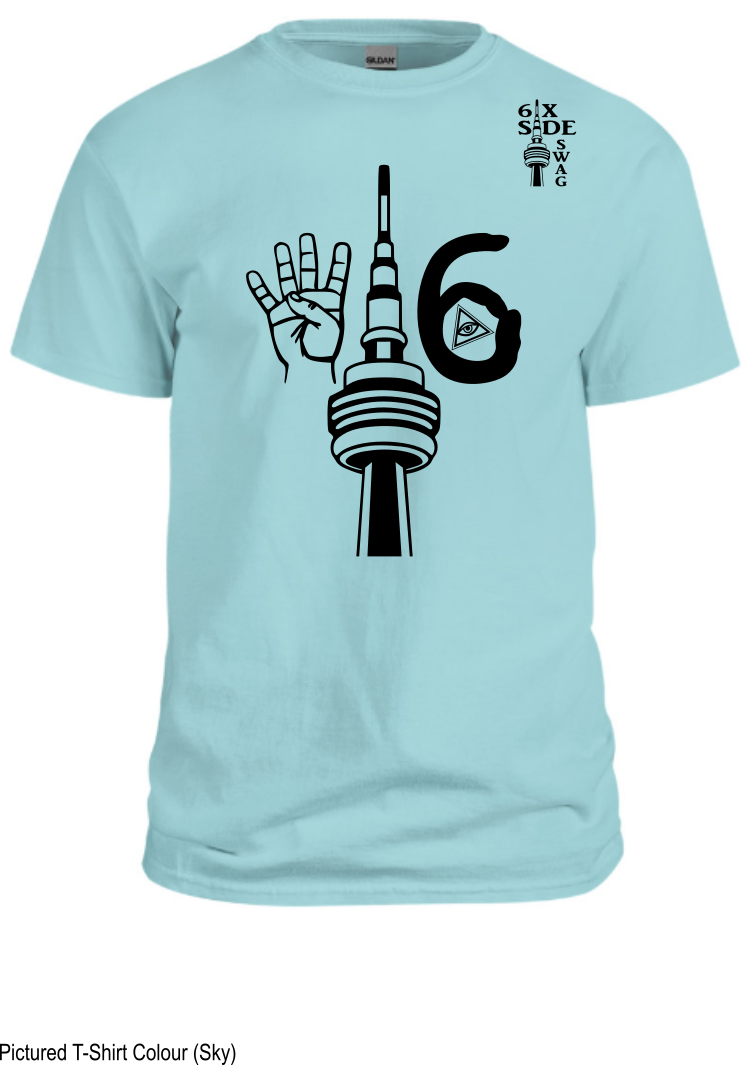416 Hand, CN Tower, 6 All Seeing Eye (Black)
