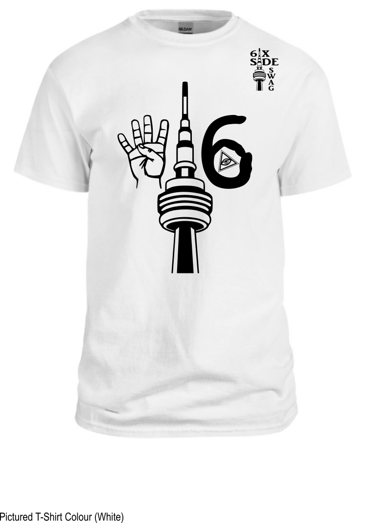 416 Hand, CN Tower, 6 All Seeing Eye (Black)