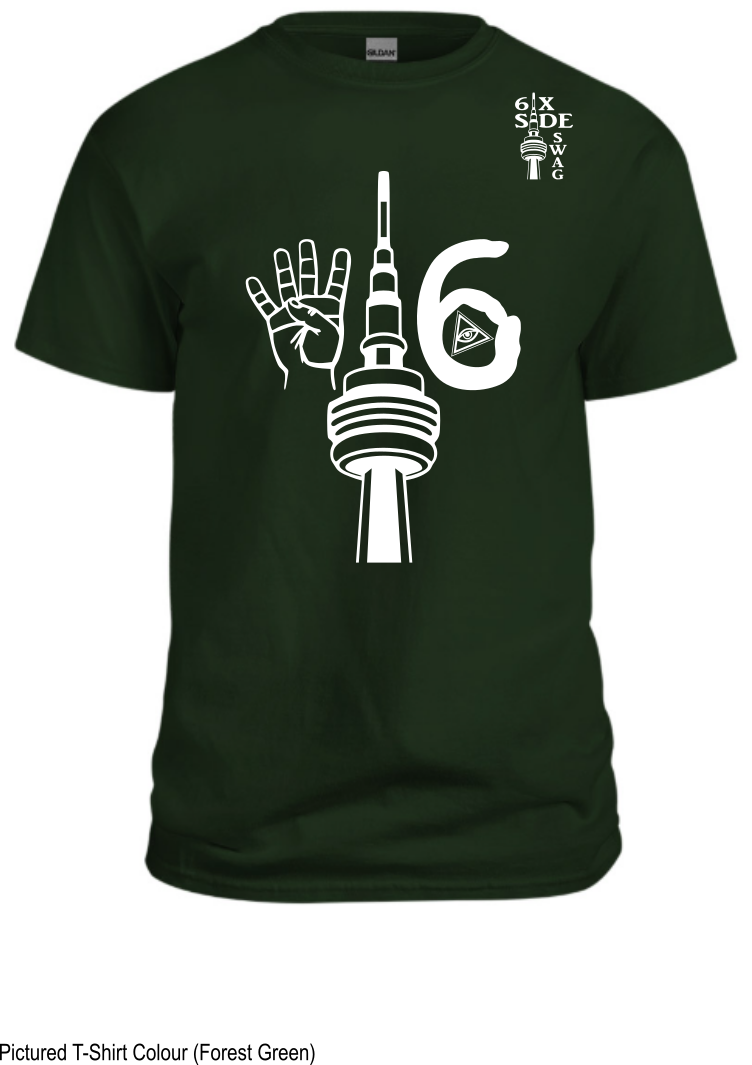 416 Hand, CN Tower, 6 All Seeing Eye (White)