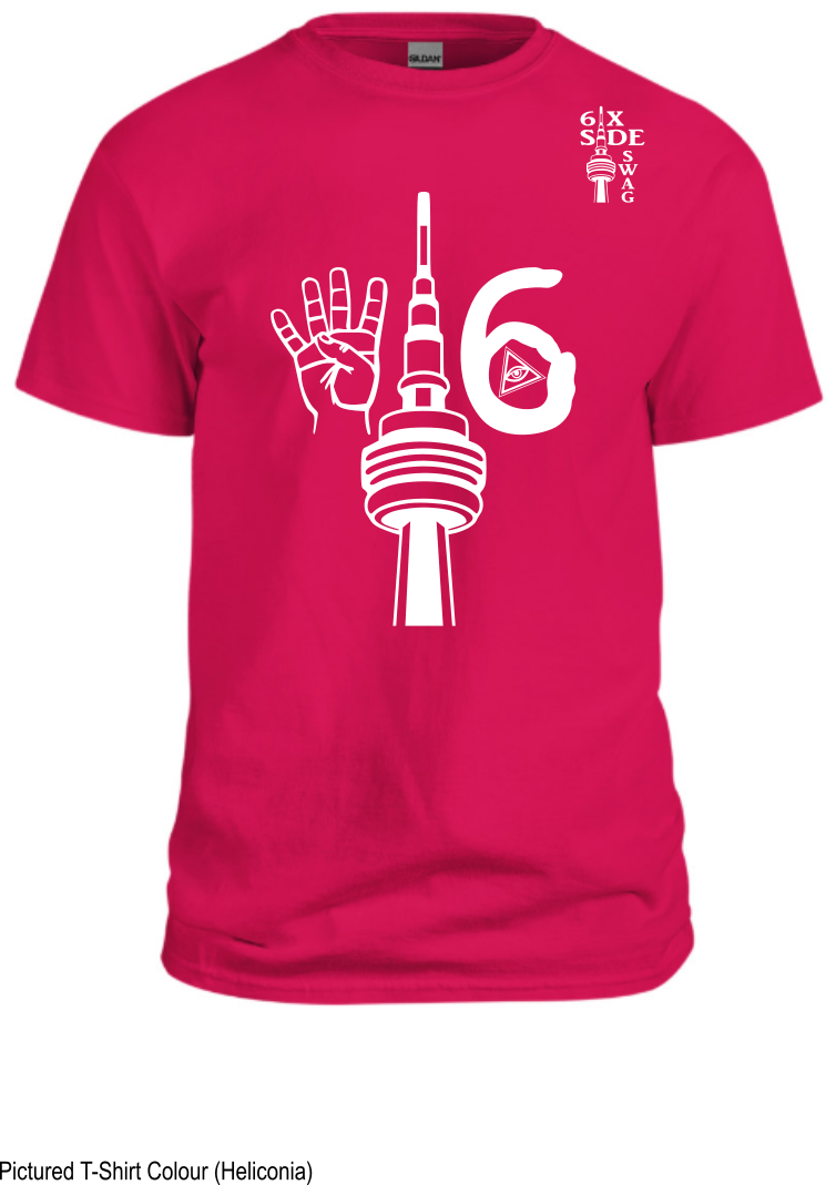 416 Hand, CN Tower, 6 All Seeing Eye (White)