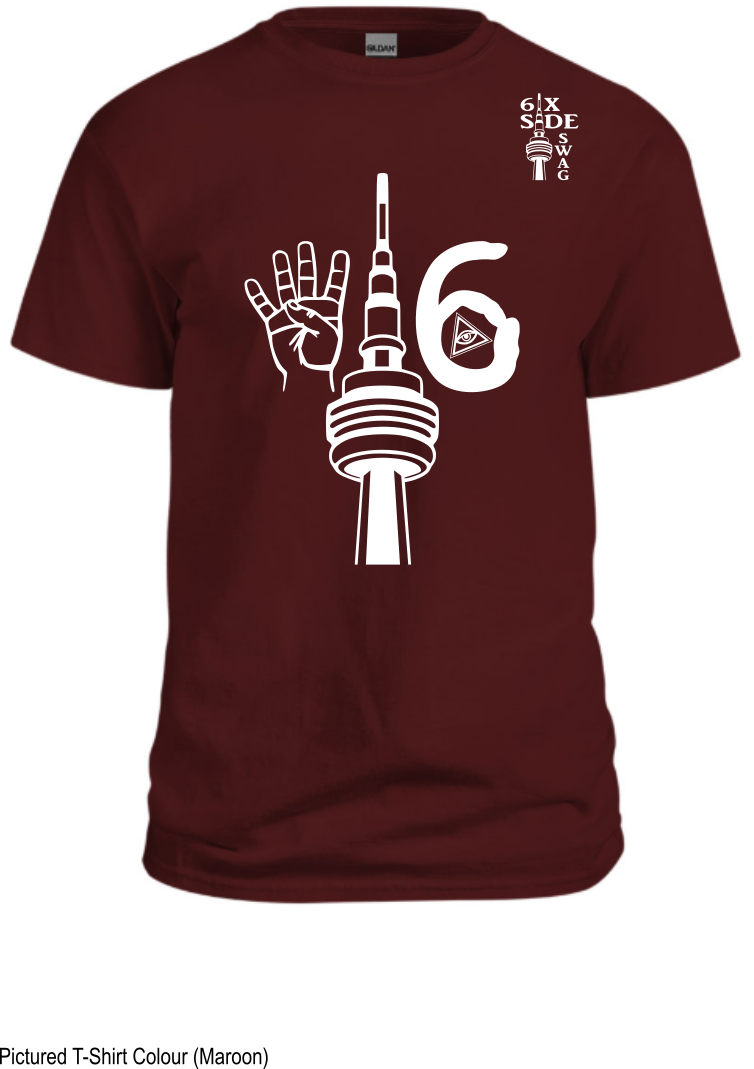 416 Hand, CN Tower, 6 All Seeing Eye (White)