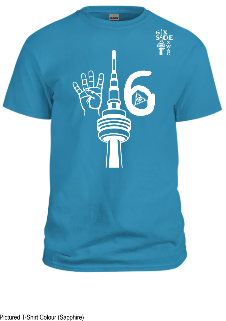 416 Hand, CN Tower, 6 All Seeing Eye (White)
