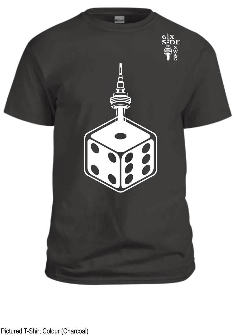 Dotted 416 Dice with CN Tower (White)