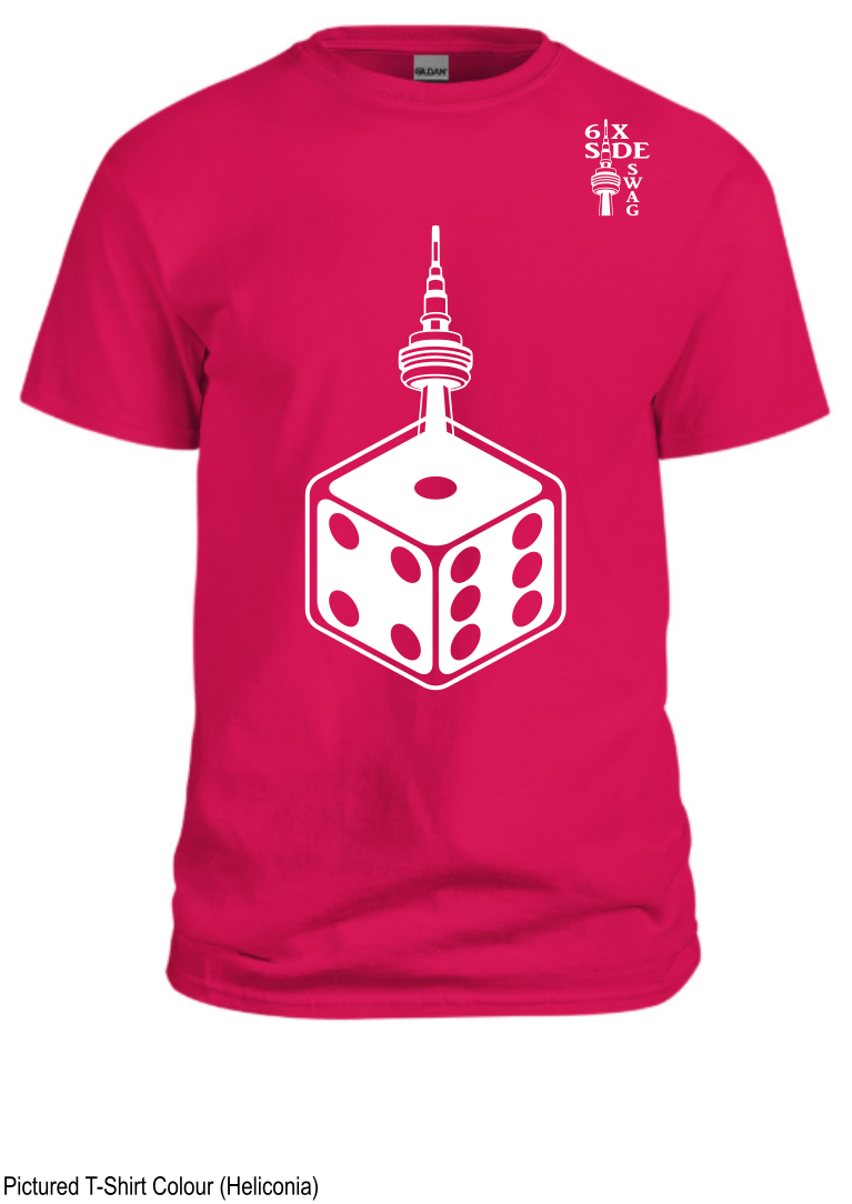 Dotted 416 Dice with CN Tower (White)