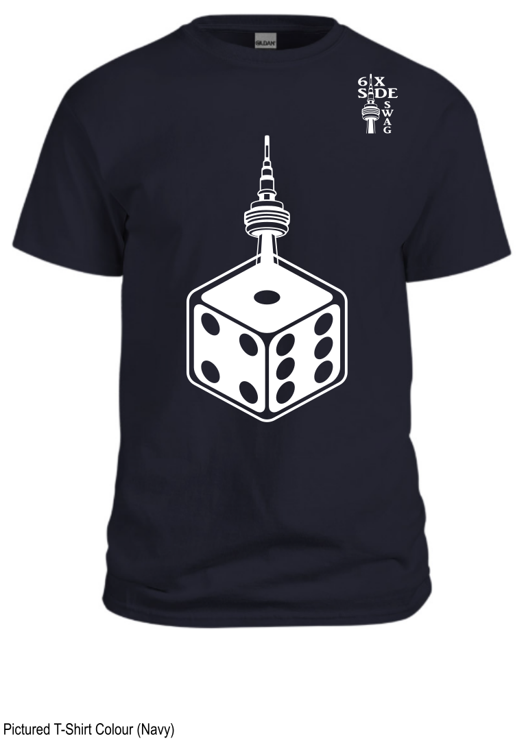 Dotted 416 Dice with CN Tower (White)