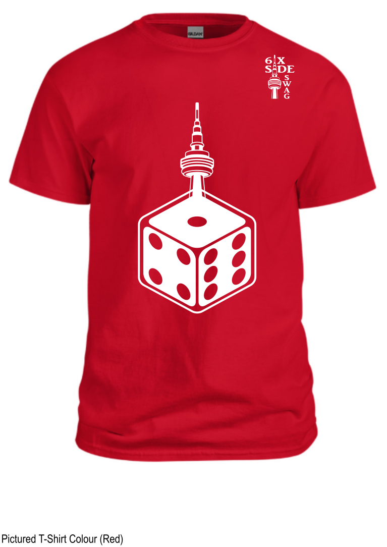 Dotted 416 Dice with CN Tower (White)