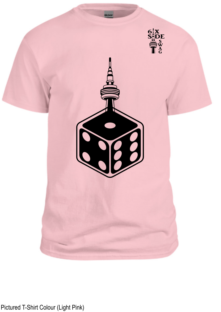 Dotted 416 Dice with CN Tower (Black)