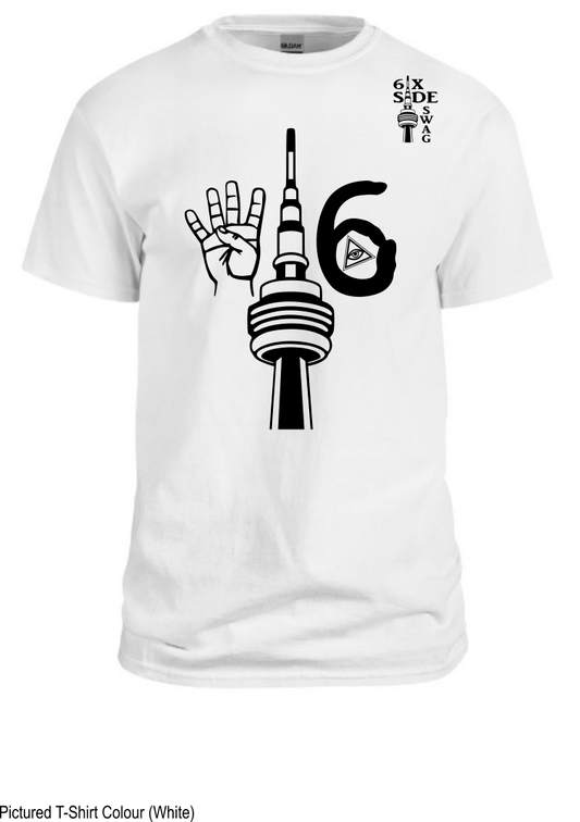 416 Hand, CN Tower, 6 All Seeing Eye (Black)