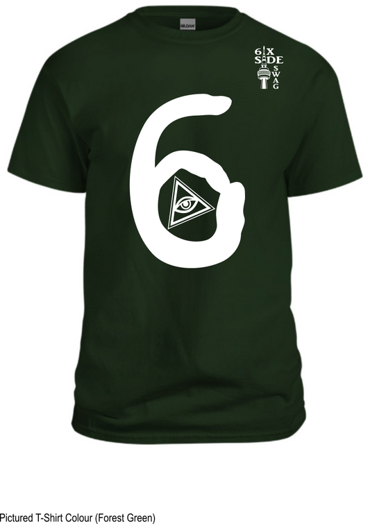 6 with All Seeing Eye (White)