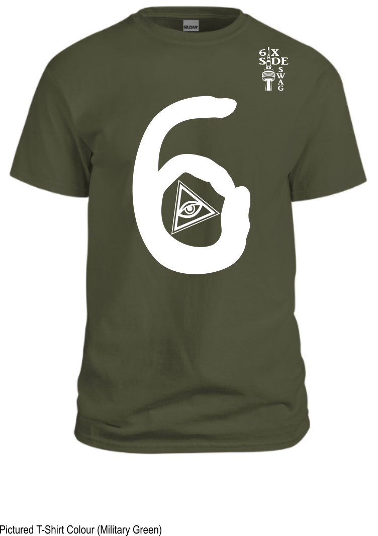 6 with All Seeing Eye (White)