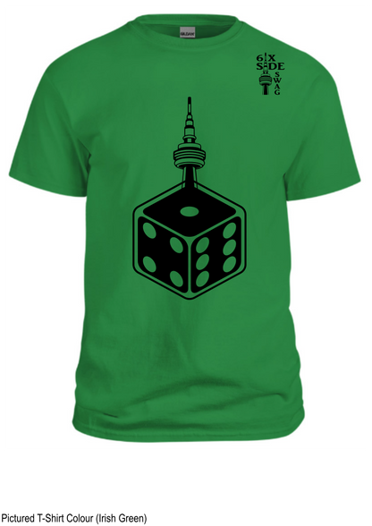 Dotted 416 Dice with CN Tower (Black)