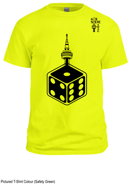 Dotted 416 Dice with CN Tower (Black)