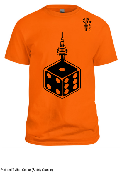 Dotted 416 Dice with CN Tower (Black)