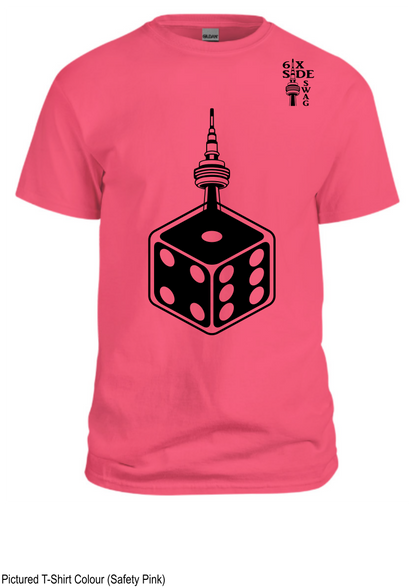 Dotted 416 Dice with CN Tower (Black)