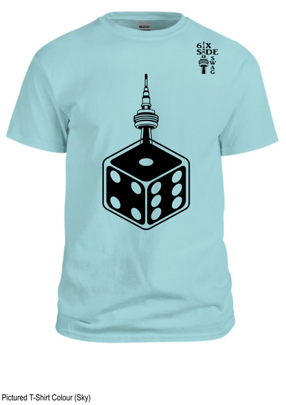 Dotted 416 Dice with CN Tower (Black)