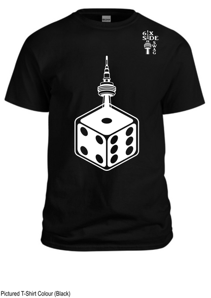 Dotted 416 Dice with CN Tower (White)