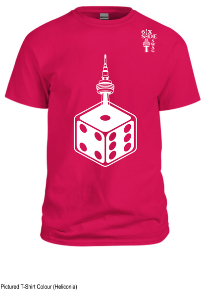 Dotted 416 Dice with CN Tower (White)