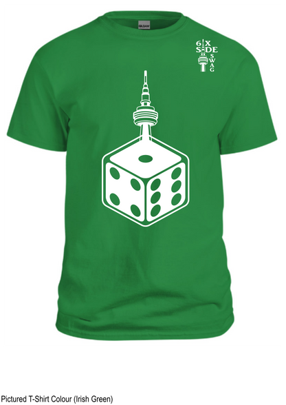 Dotted 416 Dice with CN Tower (White)