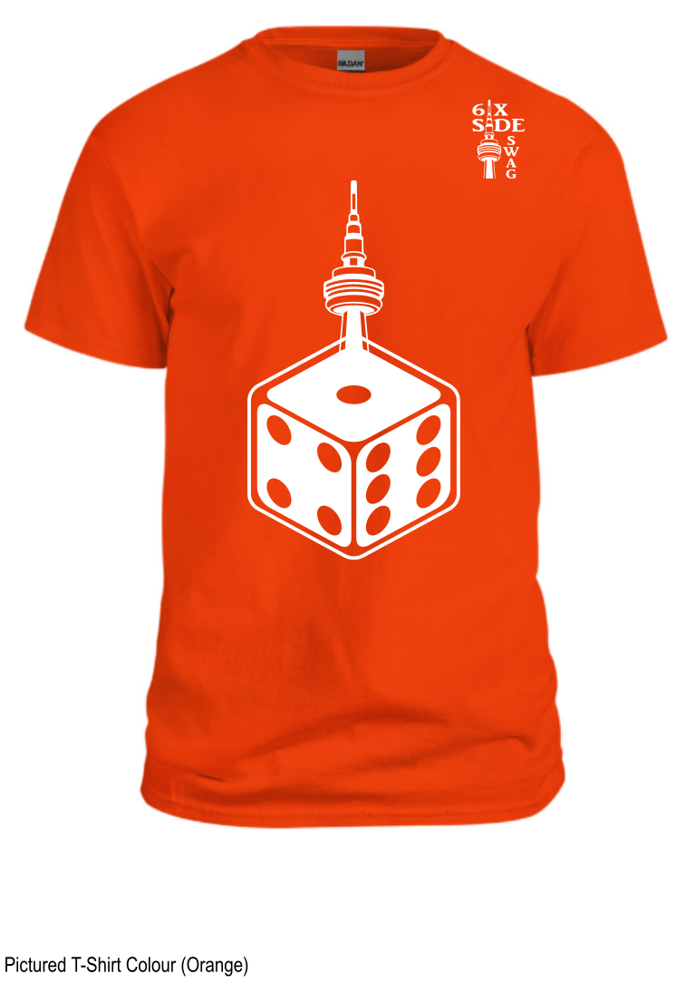 Dotted 416 Dice with CN Tower (White)