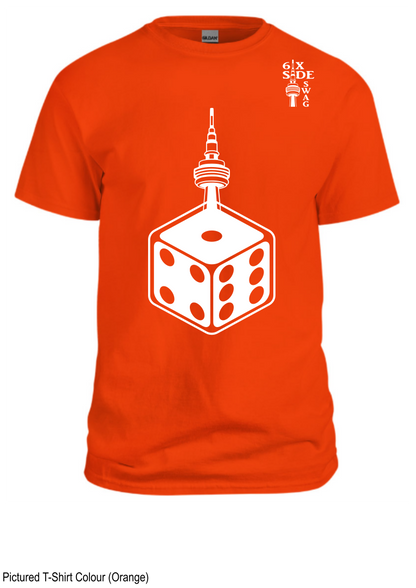 Dotted 416 Dice with CN Tower (White)