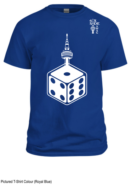 Dotted 416 Dice with CN Tower (White)