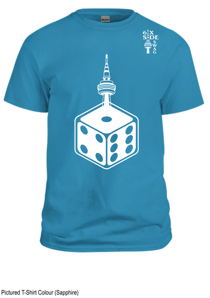Dotted 416 Dice with CN Tower (White)