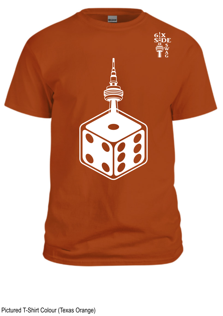 Dotted 416 Dice with CN Tower (White)
