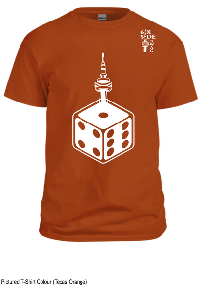 Dotted 416 Dice with CN Tower (White)