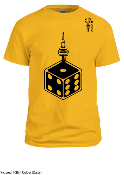 Dotted 416 Dice with CN Tower (Black)