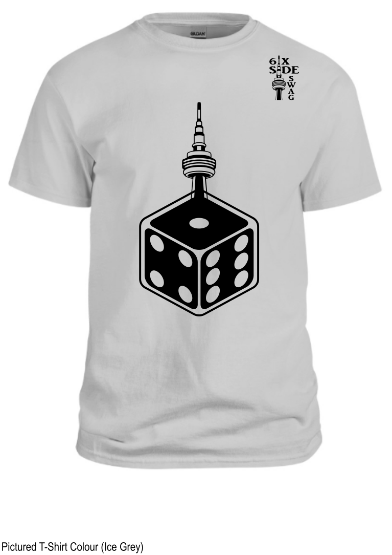 Dotted 416 Dice with CN Tower (Black)