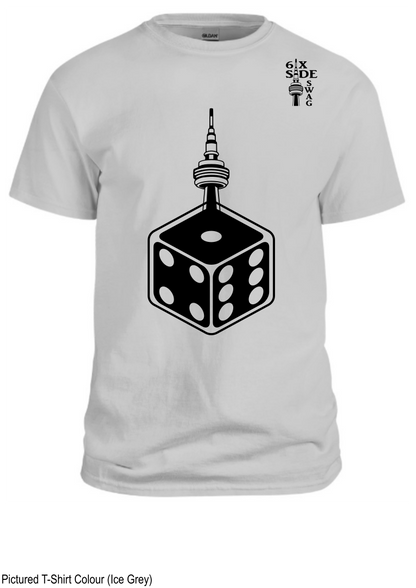 Dotted 416 Dice with CN Tower (Black)