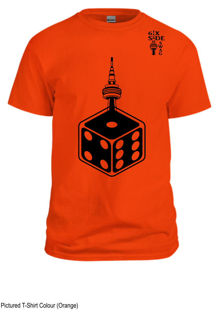 Dotted 416 Dice with CN Tower (Black)