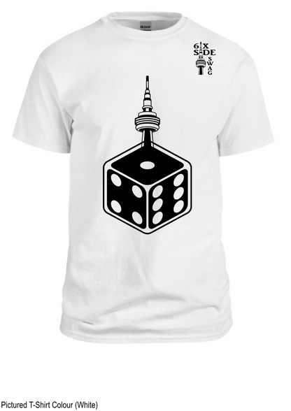 Dotted 416 Dice with CN Tower (Black)